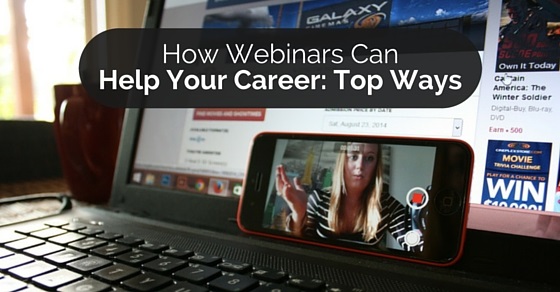 how webinars help career