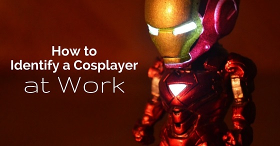 identify cosplayer at work