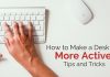 How to Make a Desk Job more active: Tips and Tricks make desk job more attractive