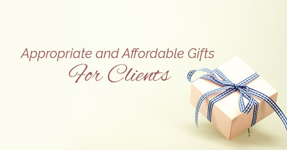 affordable gifts for clients