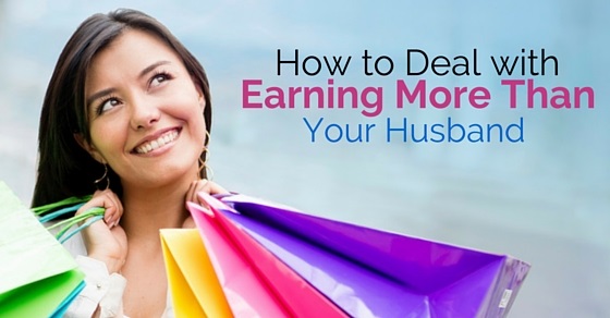 earning more than husband