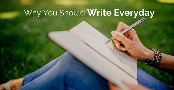 why you should write every day