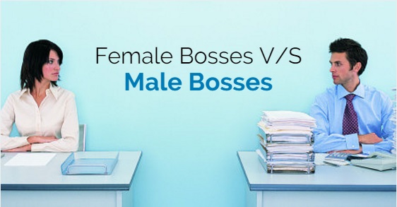 male boss vs female boss