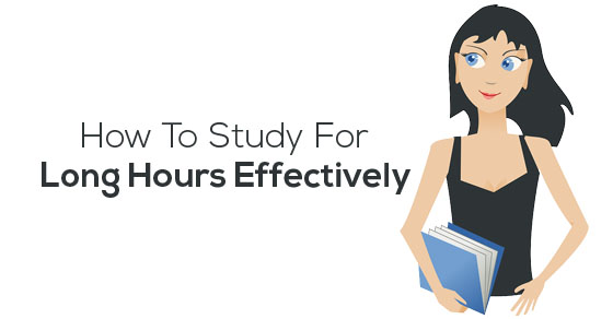 how to study for long hours