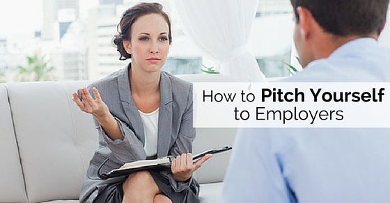 pitch yourself to employers