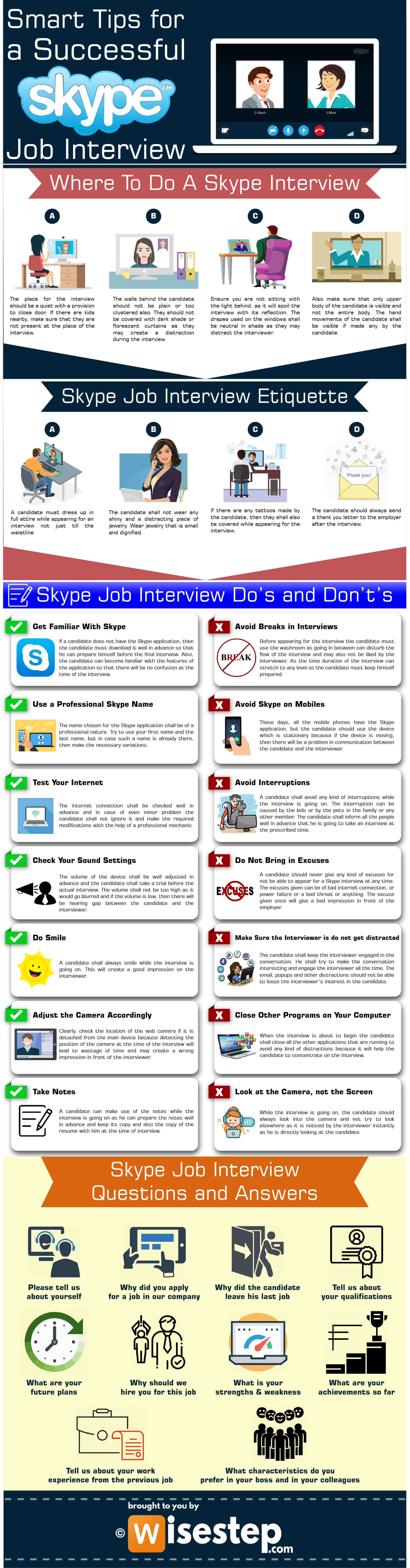 Skype job interview