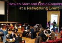 How to Start and End a Conversation at a Networking Event how start end conversation