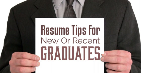 resume tips for fresh graduates