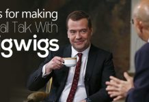 Making Small Talk With Bigwigs: 11 Excellent Tips making small talk with bigwigs
