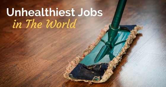 unhealthiest jobs in world