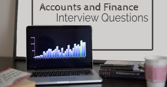 accounts and finance interview questions