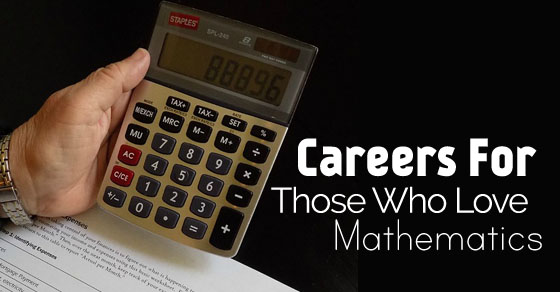 careers who love mathematics