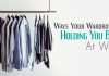 10 Ways your Wardrobe is holding you back at Work wardrobe holding you back