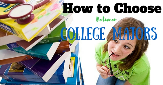 how to choose college majors