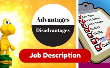 Advantages and Disadvantages of Job Description job description advantages disadvantages