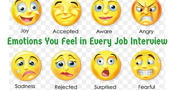 job interview emotions