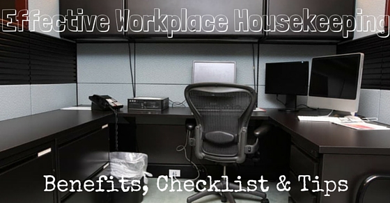 workplace housekeeping images