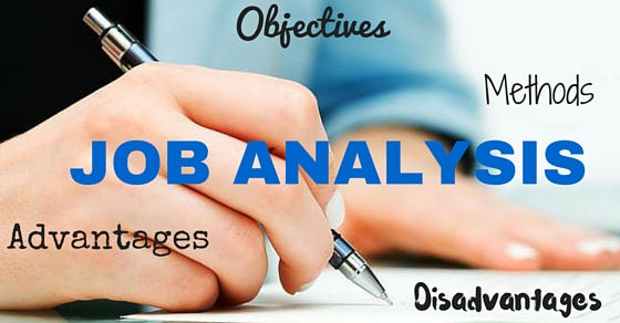 Job Analysis Advantages Disadvantages