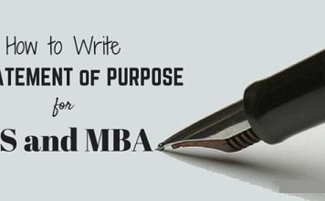 How to Write Statement of Purpose for MS and MBA Write Statement of Purpose