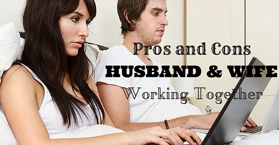 Husband and Wife Working Together