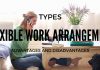 Flexible Work Arrangements: Types, Advantages & Disadvantages Flexible Work Arrangements Pros Cons