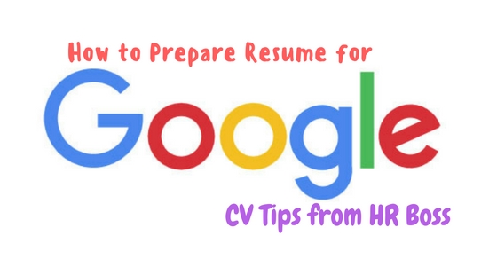 How to Prepare Resume for Google