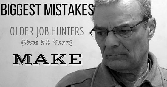 Some old mistakes. Job Hunting after 50. Old jobs.