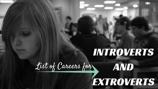 Careers for Introverts and Extroverts