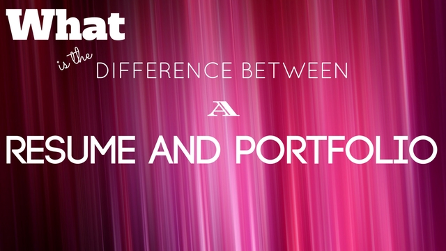 what-is-the-difference-between-resume-and-portfolio-wisestep