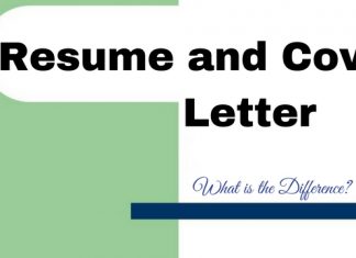 Cover Letter and Resume – What is the Difference? Difference Between Cover Letter and Resume