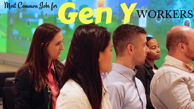 Gen Y Workers Common Jobs