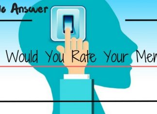 How to Answer “How Would You Rate Your Memory?” Question How Would You Rate Your Memory