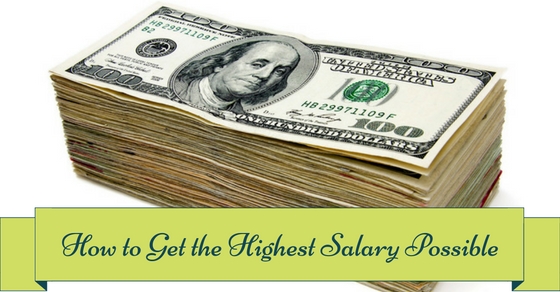 How to Get Highest Salary