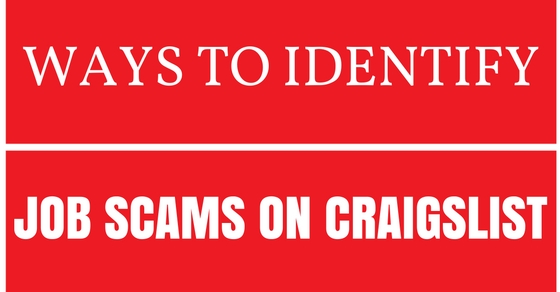 Are all job postings on craigslist scams
