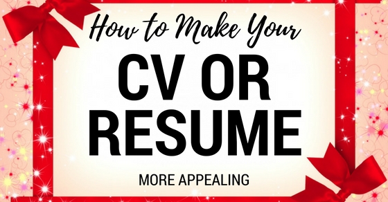 Make CV More Appealing