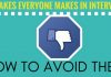 15 Mistakes in Interview Everyone Makes: How to Avoid Them Mistakes in Interview Everyone Makes