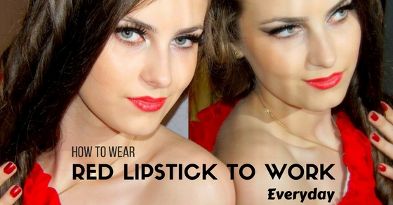 Red Lipstick to Work