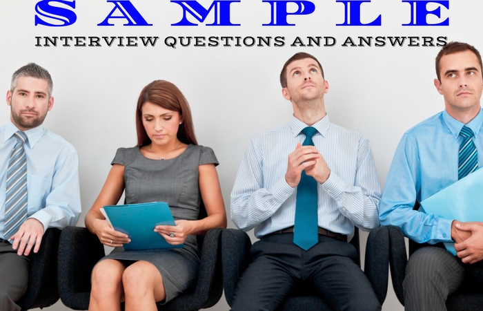 10 sample job interview questions