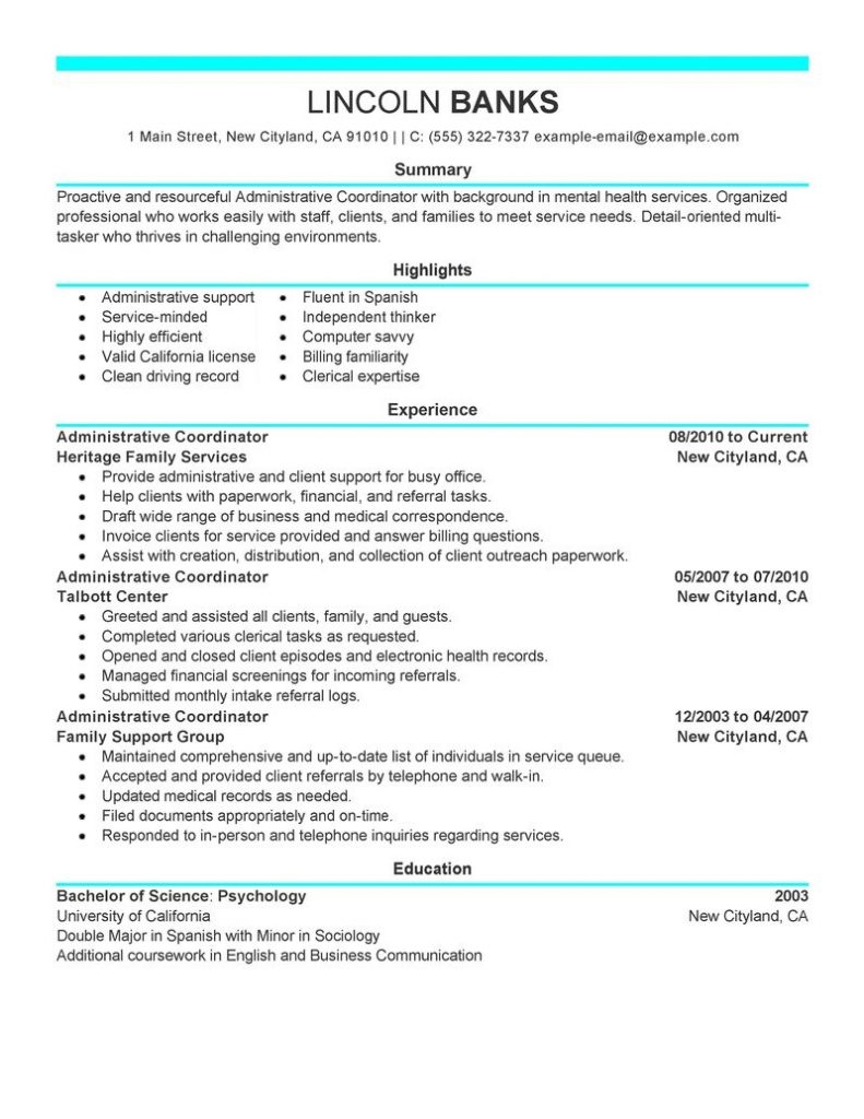 best resume templates