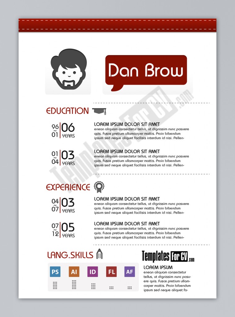 Graphic Designer Resume Template