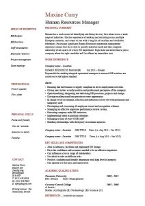 21 Best HR Resume Templates for Freshers & Experienced - Wisestep