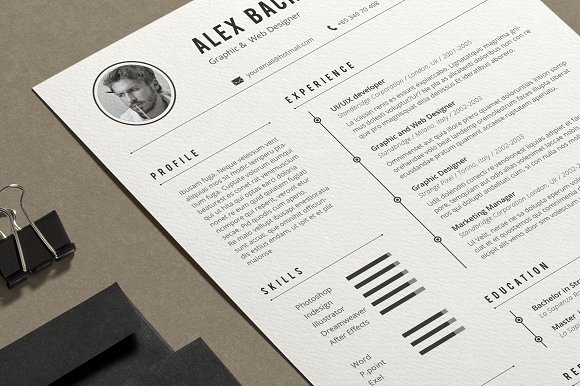 amazing resume template