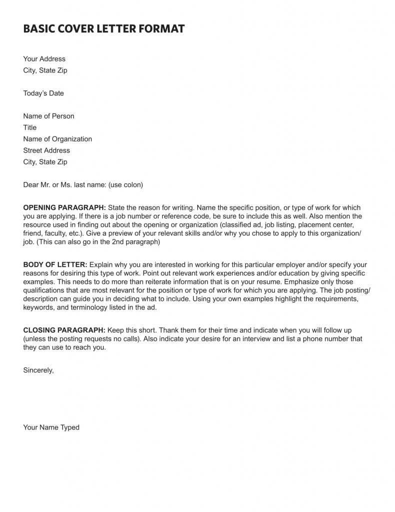 16 Best Cover Letter Samples for Internship