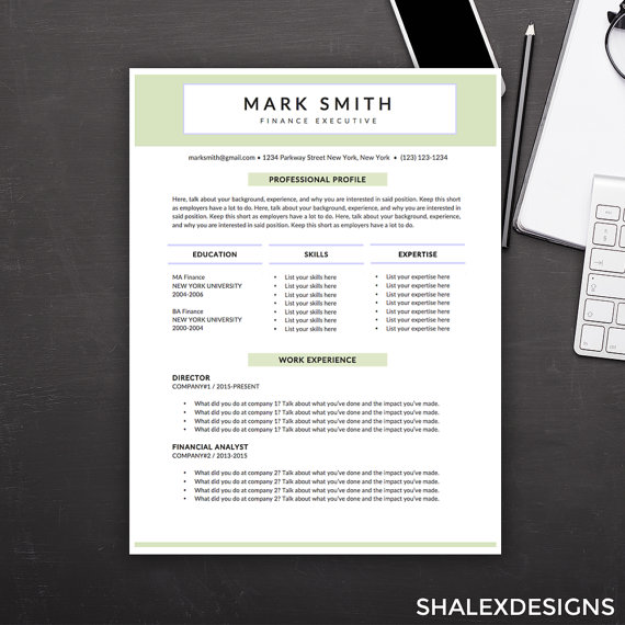 best cv template