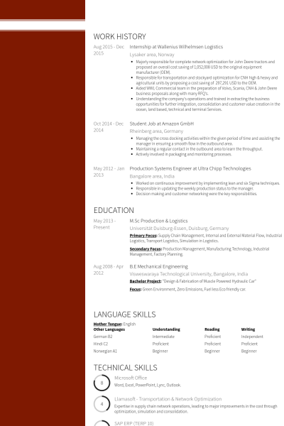17 Best Internship Resume Templates To Download For Free Wisestep