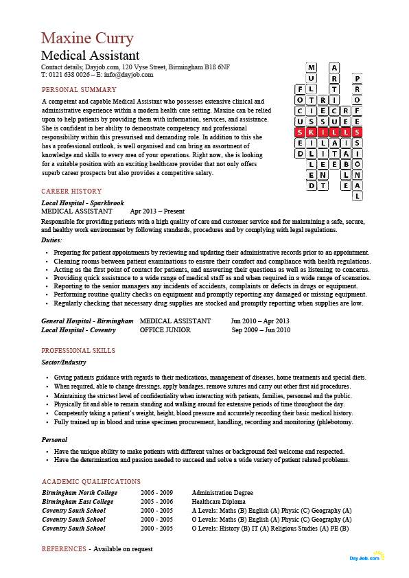 24 Best Medical Assistant Sample Resume Templates WiseStep