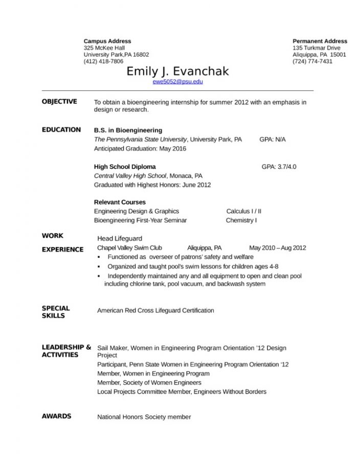 9 Best Lifeguard Resume Sample Templates - Wisestep