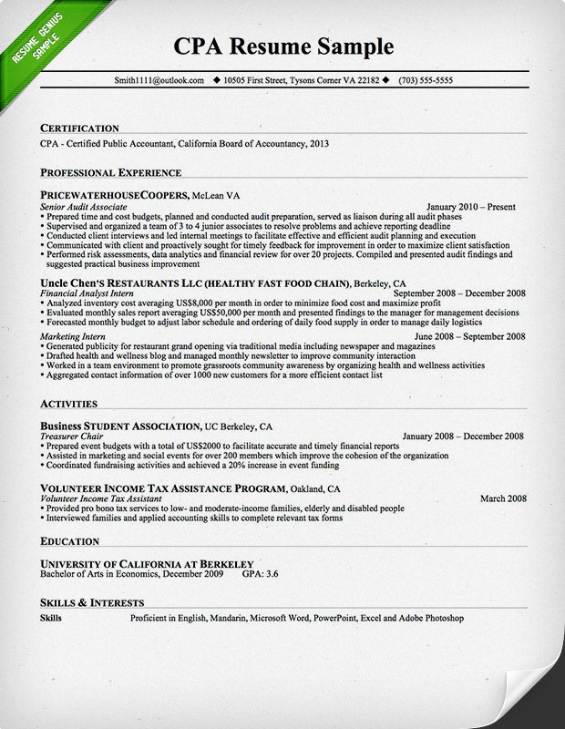 24 Best Finance Resume Sample Templates Wisestep