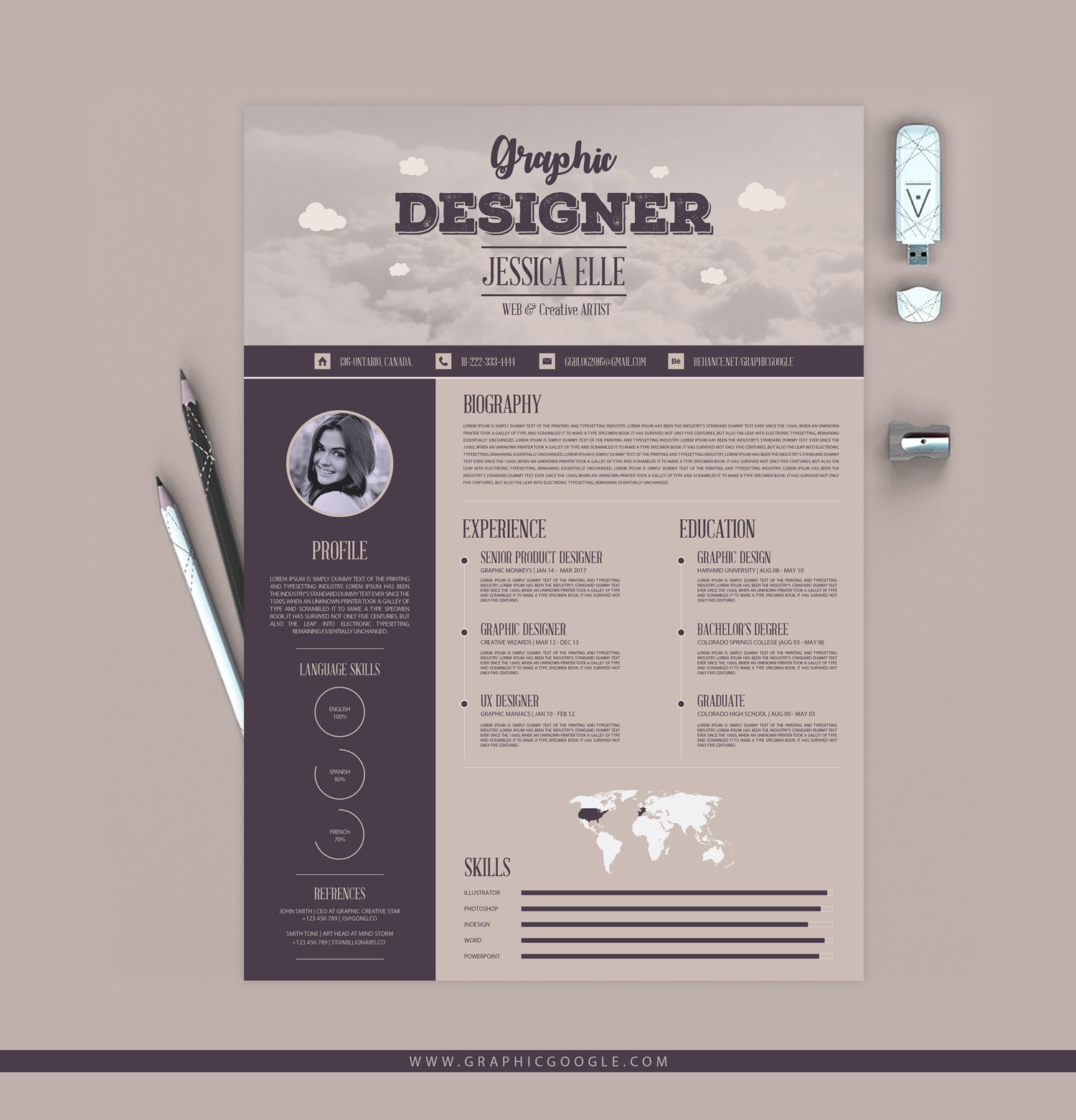 creative resume