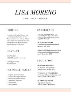 30 Simple And Basic Resume Templates For All Jobseekers - Wisestep